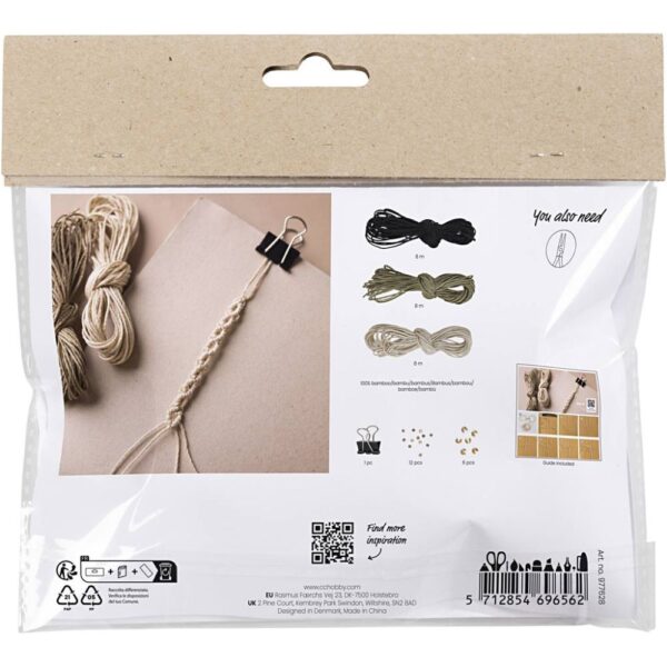 Workshoppakket macramé armbandjes - Afbeelding 3