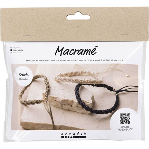 Workshoppakket macramé armbandjes - Afbeelding 2