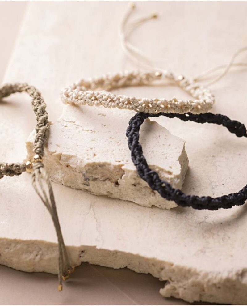Workshoppakket macramé armbandjes
