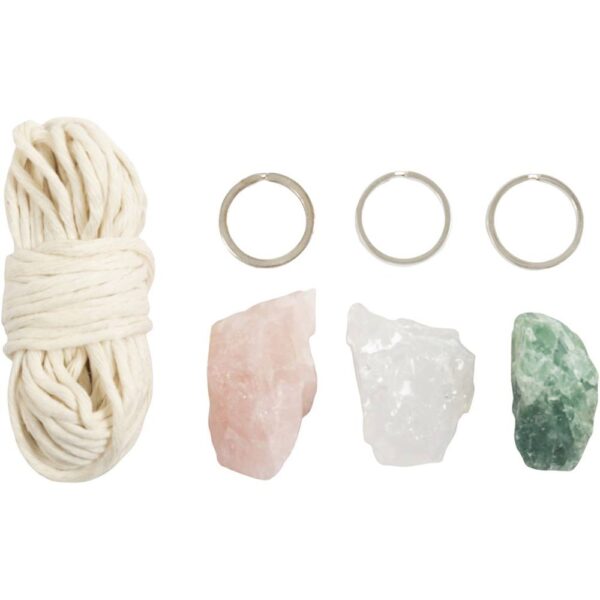 Workshoppakket macramé sleutelhangers - Afbeelding 2