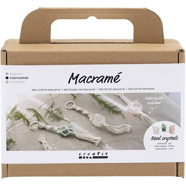 Workshoppakket macramé sleutelhangers - Afbeelding 3