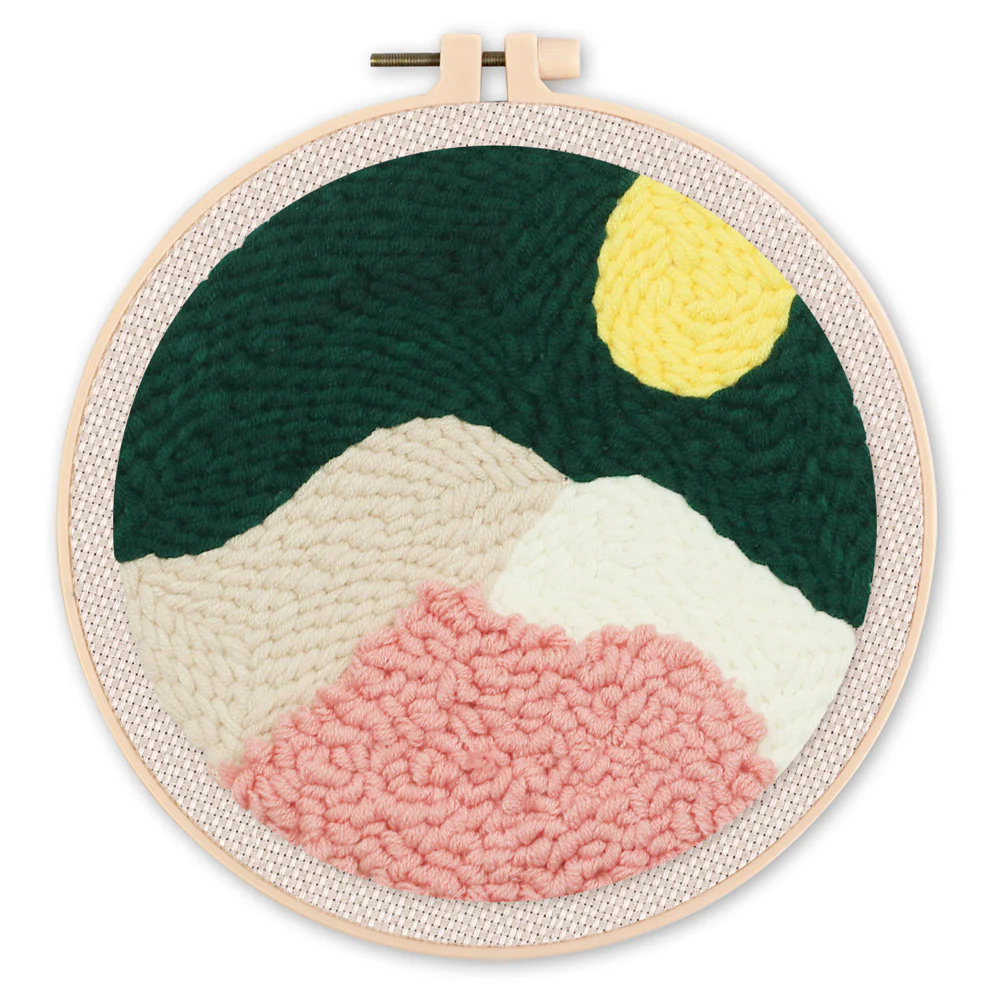 Workshoppakket punchneedle bergen