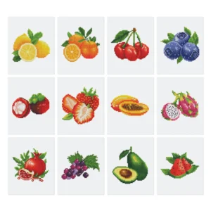 workshoppakket diamond painting fruit