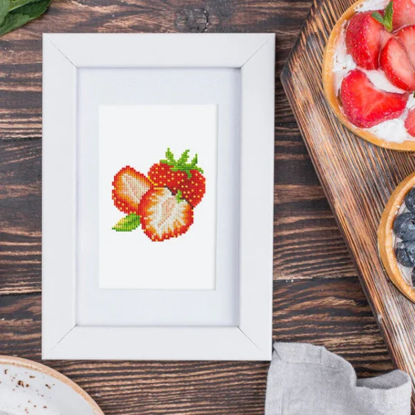 workshoppakket diamond painting - fruit 3