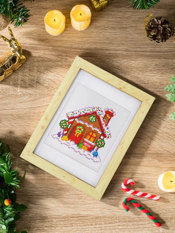workshoppakket diamond painting - kerst 4