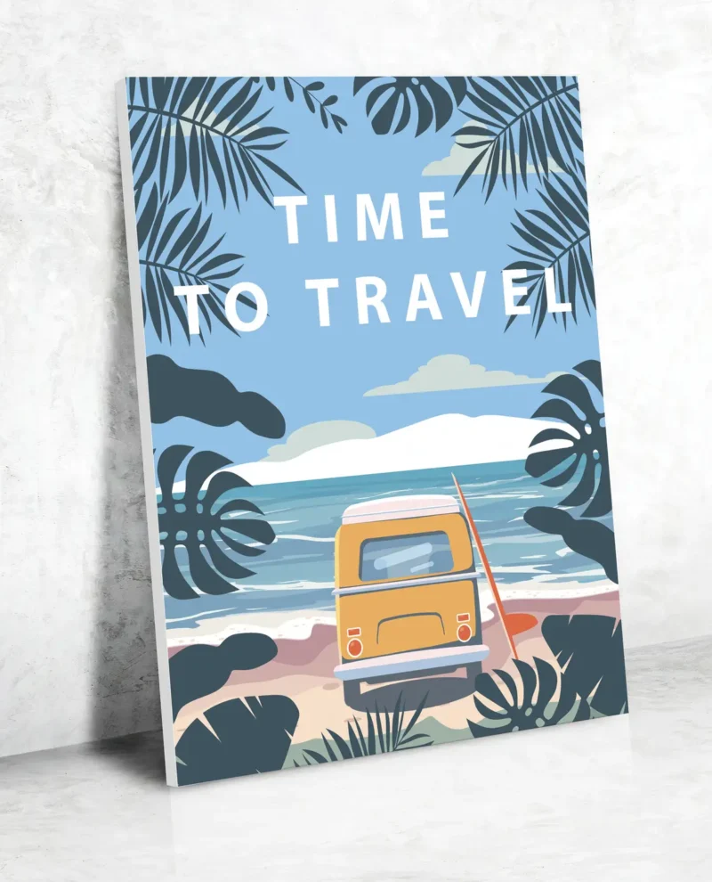 schilderen op nummer time to travel