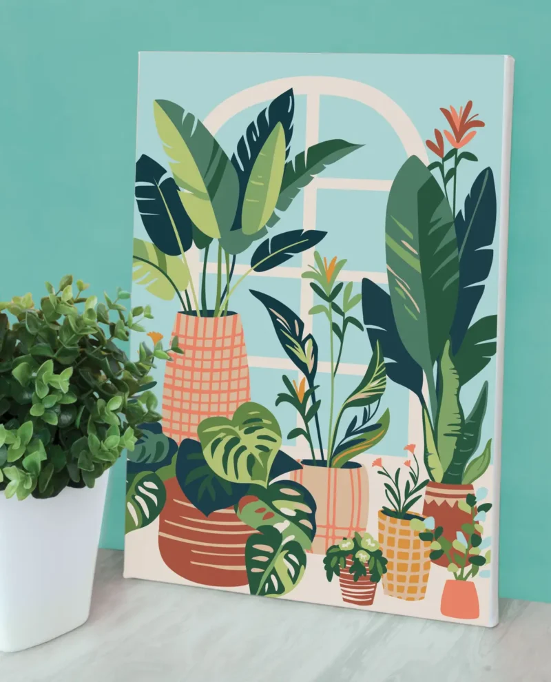 schilderen op nummer urban jungle