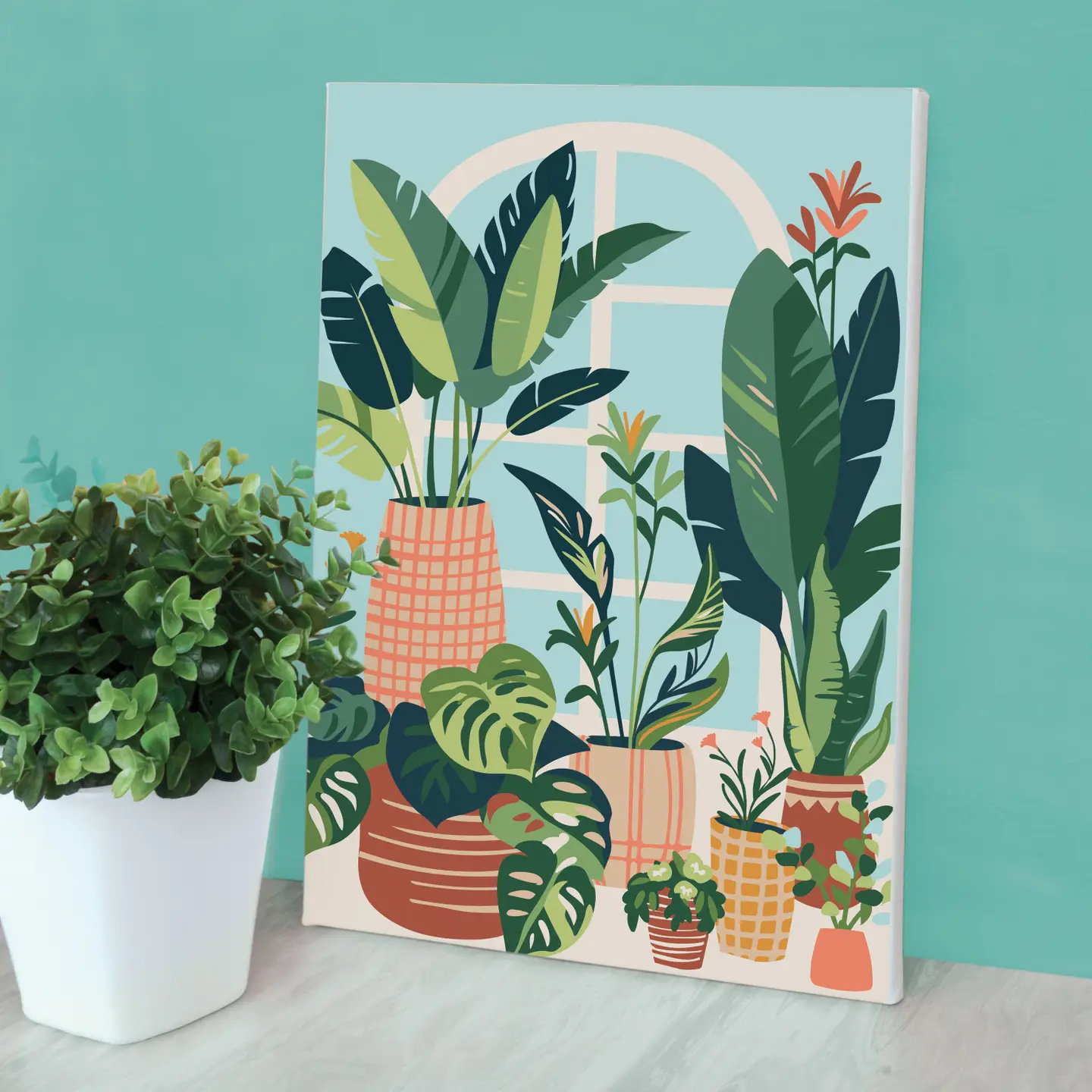 schilderen op nummer urban jungle